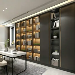 Custom Aluminum Wine Cabinet, Wall-mounted Swing Glass Door Storage Cabinet, Full Aluminum Furniture Factory